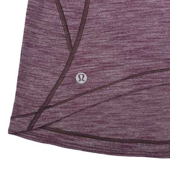 LULULEMON Train Times Tank Size 4 Heathered Dark Adobe - Picture 7 of 8